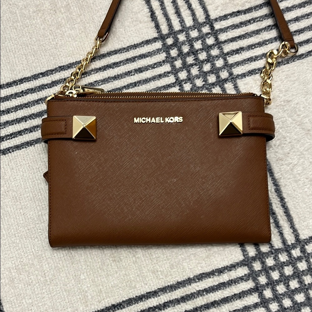 Michael Kors Brown Crossbody Bag
